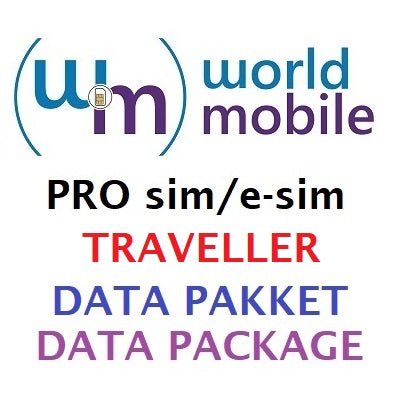 PRO Traveller Data Pakket